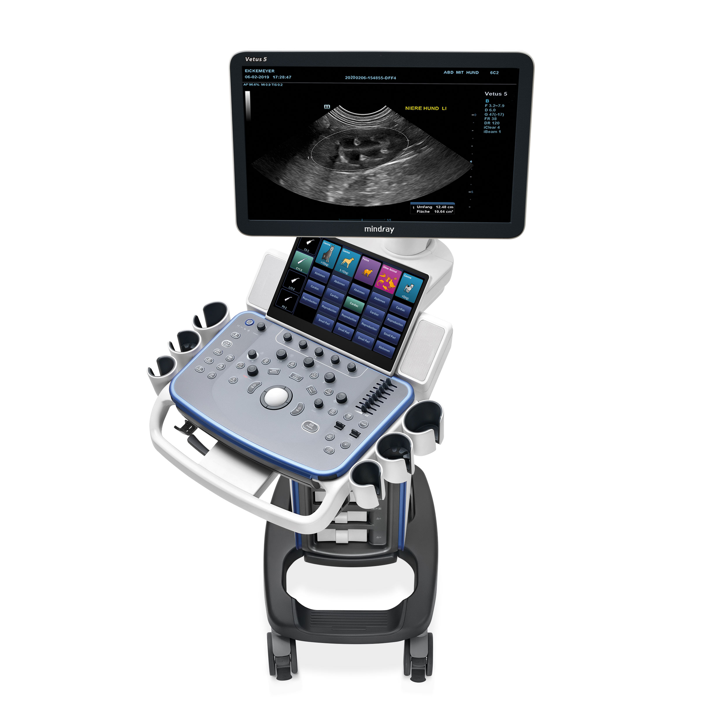 Ultralydsscanner Vetus 5, inkl. prober